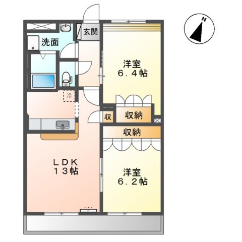 フォレストハイムの間取り