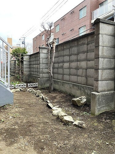 ライオンズマンション平岸第３のその他|植栽・庭石撤去不可