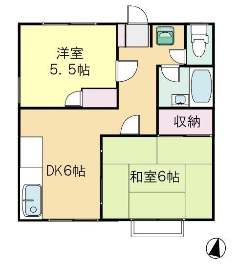 【間取り】 | ユニバース梶ヶ谷