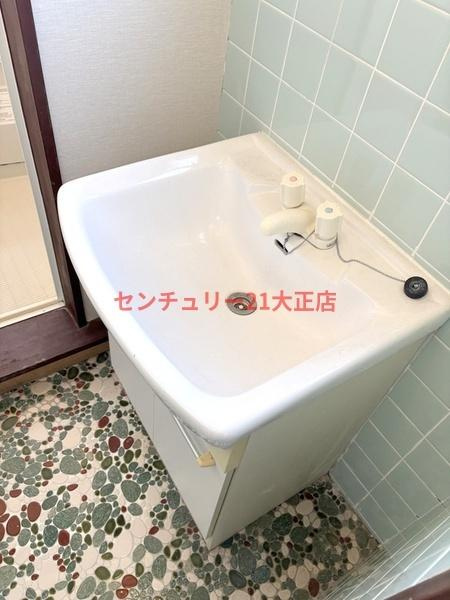 小林マンションの洗面所