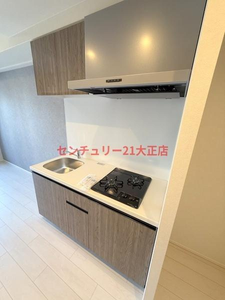 スプランディッド弁天町DUEのキッチン|★大きなシンク★