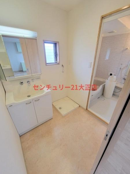 おきナニワん‐ハイツの洗面所