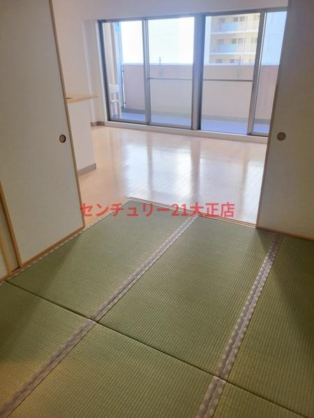 リバーガーデンシティさくらの丘の玄関