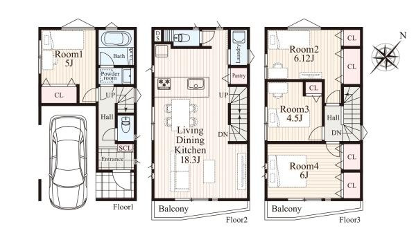 横浜市磯子区岡村４丁目の新築一戸建