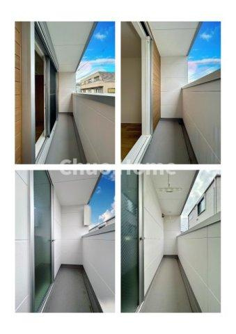 葛飾区青戸7丁目新築分譲住宅のバルコニー|バルコニー×4
