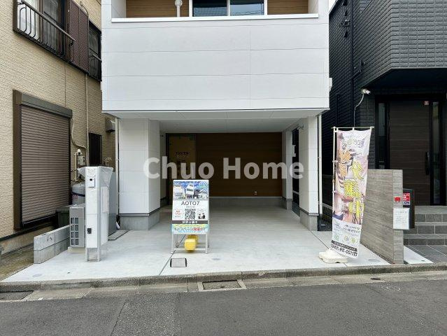 葛飾区青戸7丁目新築分譲住宅の駐車場|カースペース