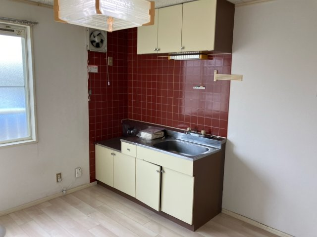 ウエストハイツBのキッチン