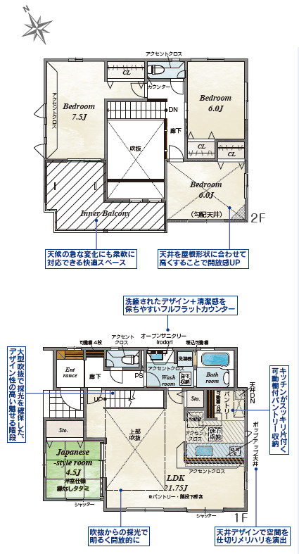 仲介手〇料不要　ブルーミングガーデン北区麻生田３丁目【麻生田小・清水中】