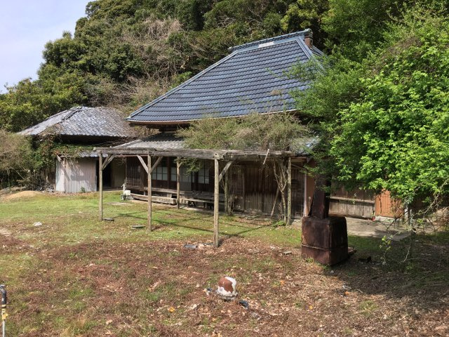 富津市梨沢　古民家付売地の外観|古家付なのでDIYで手直ししながら快適な空間に♪