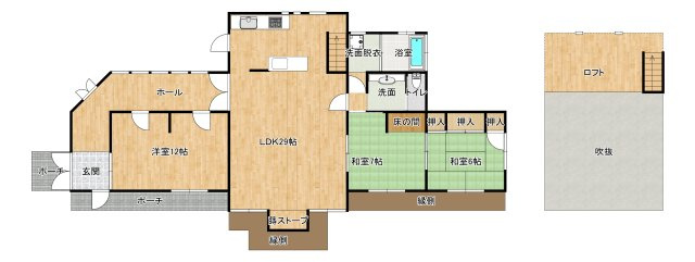 【間取り】 | 平生・大野北