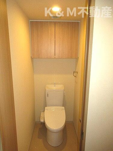 ライオンズタワー柏のトイレ|シンプルで使いやすいトイレです
