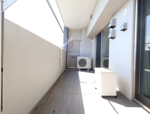 アルファステイツ米原のバルコニー