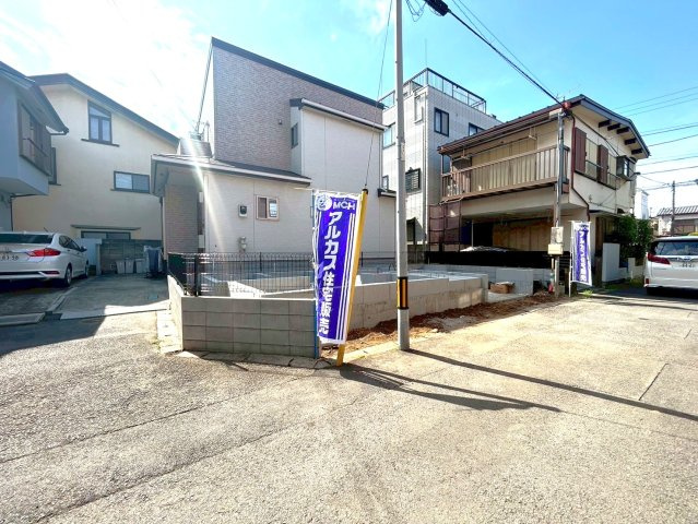 新座市栄５丁目　新築一戸建　西武池袋線　大泉学園の前面道路含む現地写真|現地外観写真なります。