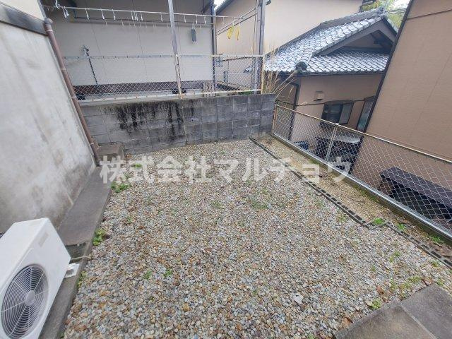 芙蓉台戸建ての庭|お庭の付いた物件です