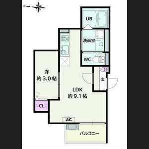 【間取り】 | Jack hosokomeⅠ
