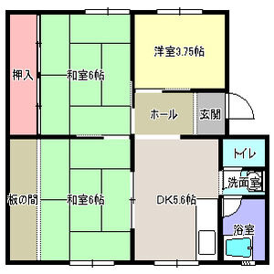 【間取り】 | メゾン冨田