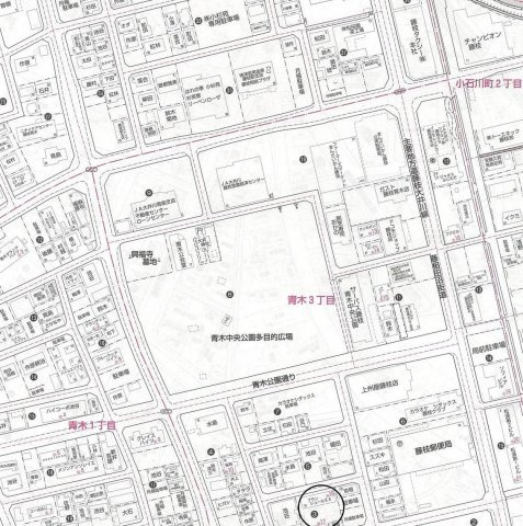 ブランシュールII　Bの地図