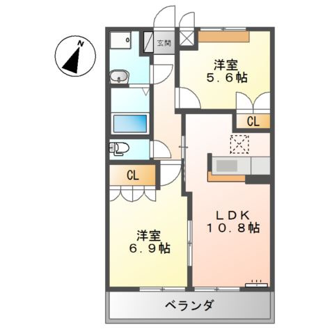 ラルゴの間取り