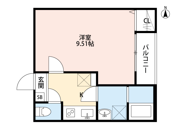 T.A江戸川区中葛西7丁目の間取り