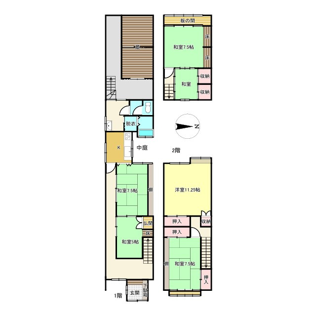 2026/2/9新規　戸建　高山市大新町3丁目　2200万の間取り