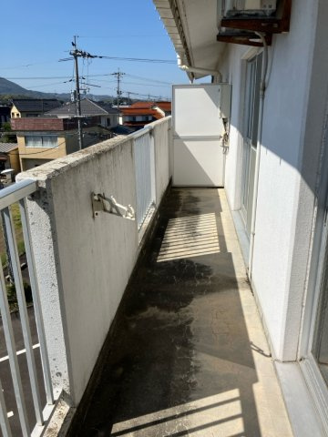 やくもハイツのバルコニー