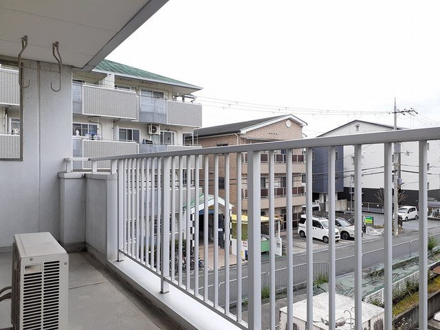 福樹園のバルコニー