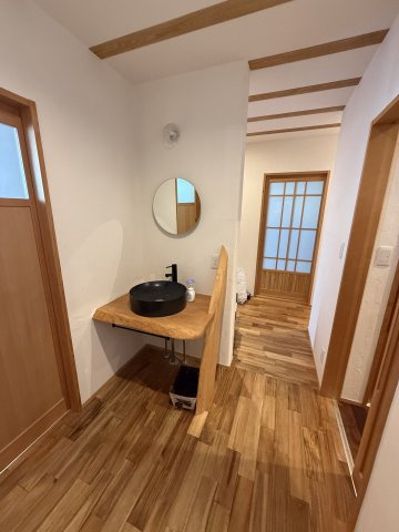 2026/3/22NEW　戸建　高山市国府町広瀬　3480万の独立洗面台