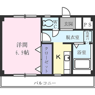 【間取り】 | ヴェルドールマンション