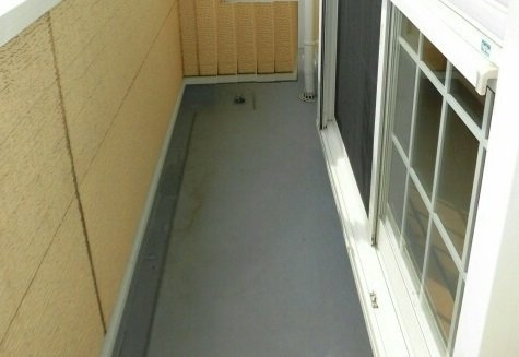ネオ　ブリーズのバルコニー|外からの目が気にならないバルコニーで洗濯物が干せます