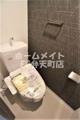 【トイレ】 | エスリード中之島クロスゲート | 清潔感のあるトイレです