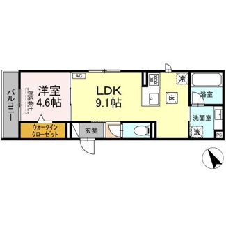 【間取り】 | ワイズヴィラ岐南EAST