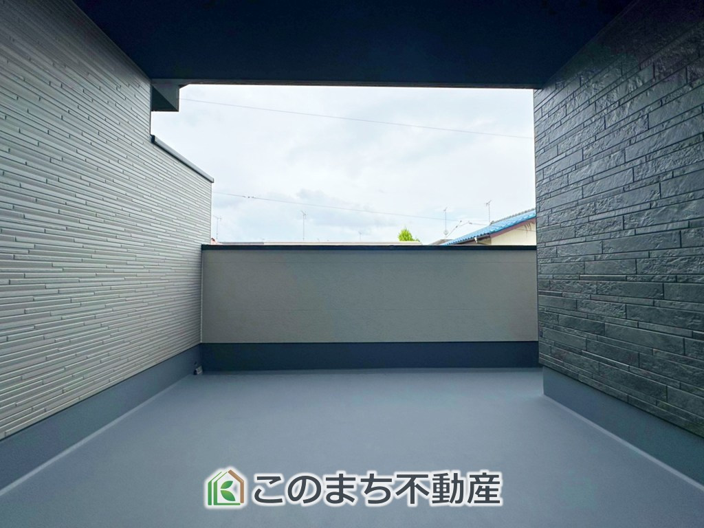 リガーレ宇都宮市緑11期のバルコニー|雨でも安心のインナーバルコニーです！
