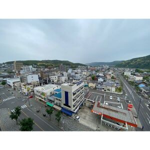 サンマンションアトレ高蔵寺駅前のバルコニー