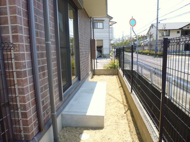 I－RiverＣourt E棟の庭