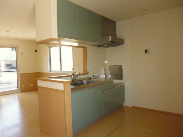 I－RiverＣourt E棟のキッチン