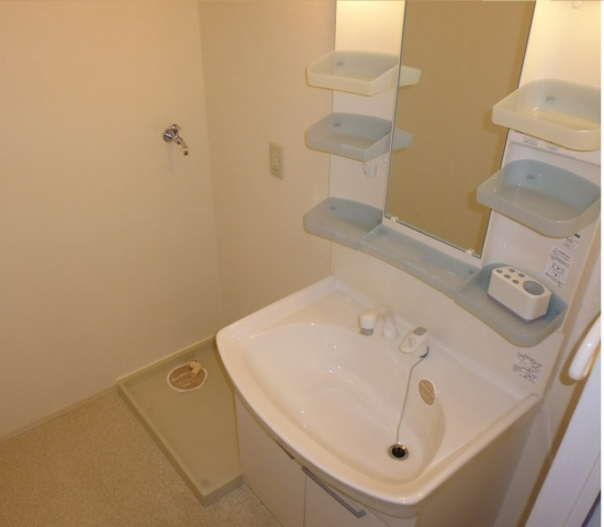 I－RiverＣourt E棟の独立洗面台