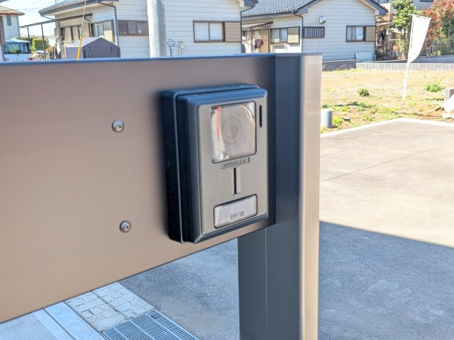 かすみがうら市下稲吉2期　新築戸建て　8号棟のセキュリティ