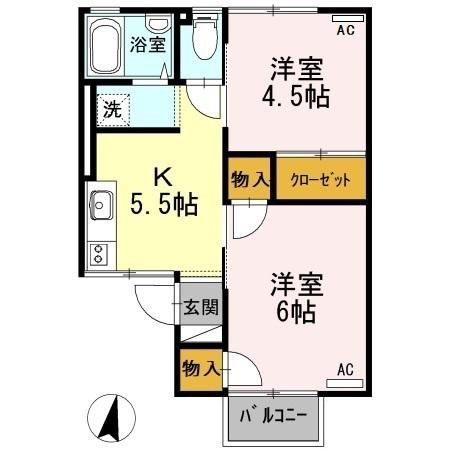 【間取り】 | スワンF