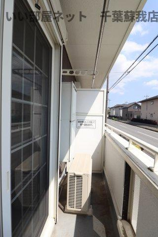 サニーブリーゼのバルコニー|洗濯物もよく乾きそうな、陽当たり良好なバルコニーです！