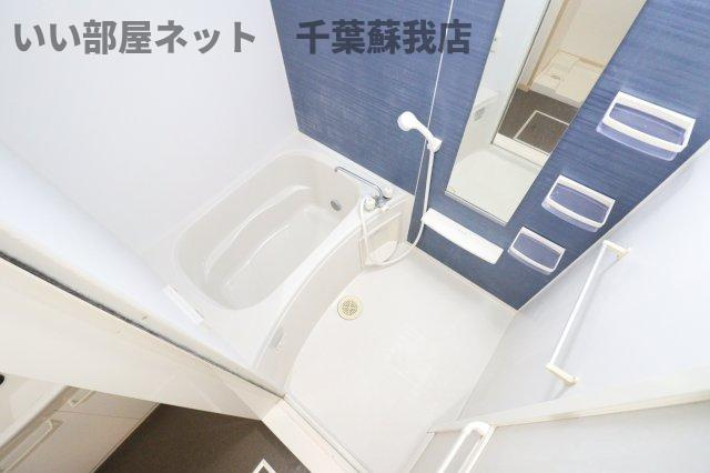 サニーブリーゼの浴室|日々の疲れを癒すお風呂付です