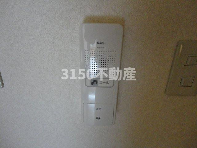 メモリアルコーポⅡのセキュリティ|インターホン（イメージ）