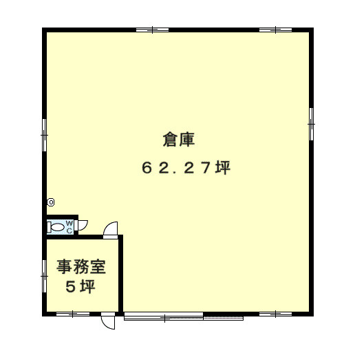 青山５丁目倉庫の間取り
