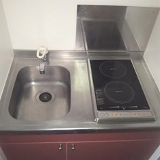 2口電気コンロ