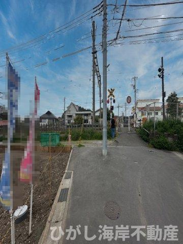 鎌倉市材木座２丁目　売地　２区画の前面道路含む現地写真|現地外観