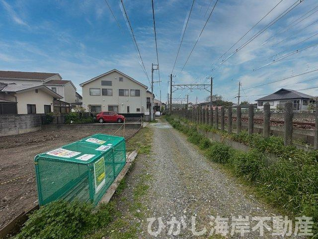 鎌倉市材木座２丁目　売地　２区画の前面道路含む現地写真|現地外観