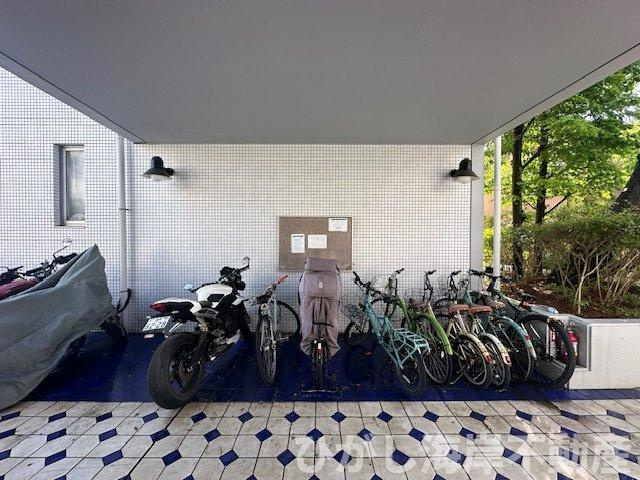 ガーデンハウス湘南の駐輪場|敷地内駐輪場