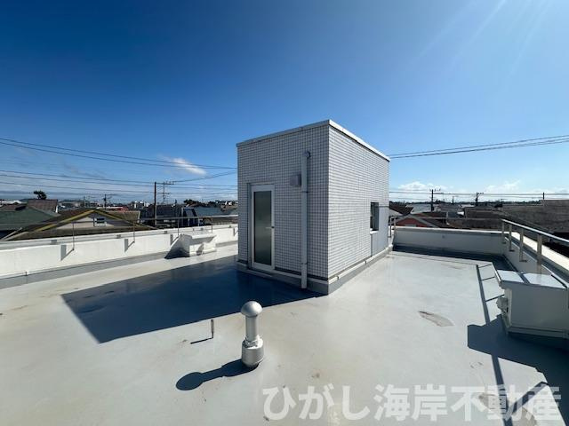ガーデンハウス湘南のバルコニー|ルーフバルコニー