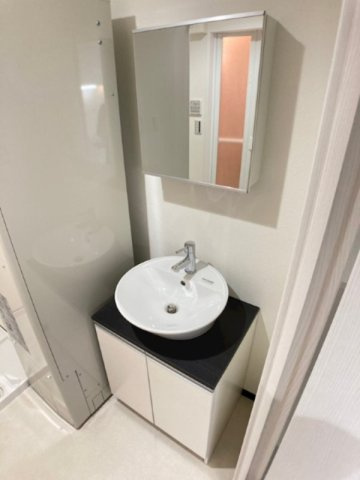 大阪市西区本田２丁目の賃貸マンションの洗面所|広い洗面スペース