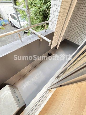ＥＮ下目黒のバルコニー|陽当たり良好なバルコニーです