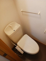 清潔感のあるトイレです